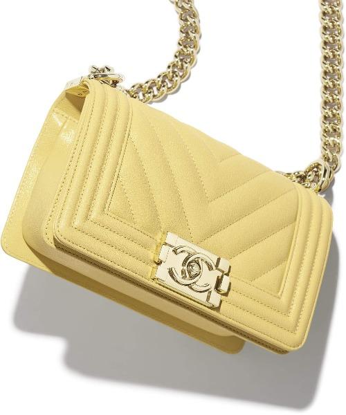 Chanel Boy Medium Handbag Beige
