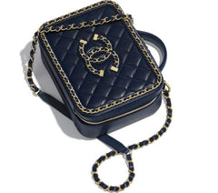 Chanel Vanity Case White