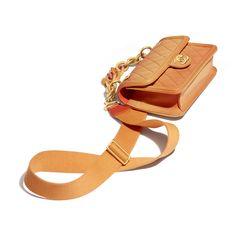 Chanel Flap Bag Orange