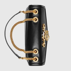 Gucci Rajah Medium Shoulder Bag Black