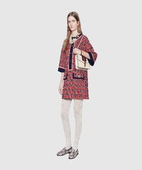 Gucci Sylvie Small Shoulder Bag Off-White