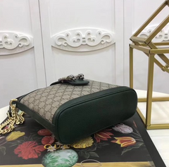 Gucci Dionysus Medium GG Bucket Bag Green