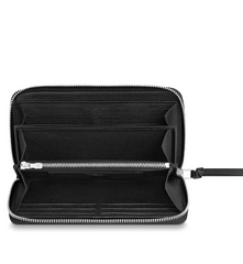 LV Lockme Zippy Wallet Noir