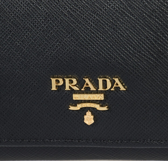 Prada Leather Wallet Black