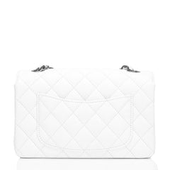 Chanel Mini Classic Rectangle Flap Bag White