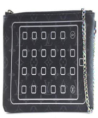 LV Ipad Pouch Monogram Eclipse Flash