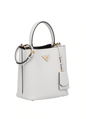 Prada Panier Medium Bag White