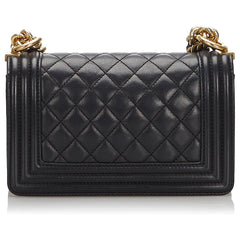 Chanel Small Boy Handbag Black