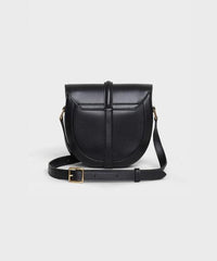 Celine Small Besace 16 Bag In Pony Calfskin With Leopard Print