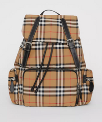 Burberry The Medium Rucksack in Vintage Check Nylon