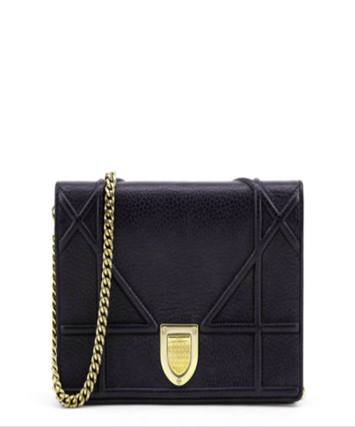 Dior Diorama Calkfskin Bag Black