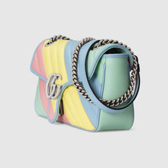 Gucci GG Marmont Small Shoulder Bag Multicolored Pastel