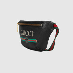 Gucci Print Small Belt Bag Black