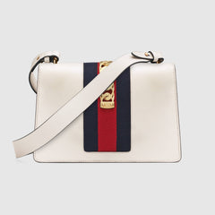 Gucci Sylvie Small Shoulder Bag Off-White