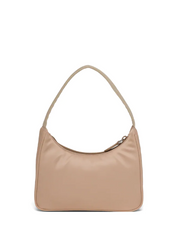 Prada Re-edition 2005 Nylon Shoulder Bag Beige