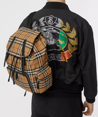 Burberry The Medium Rucksack in Vintage Check Nylon
