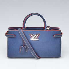 LV Twist Tote Epi Leather Indigo