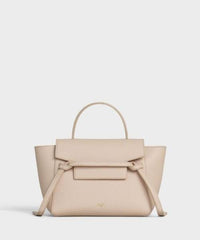 Celine Nano Belt Bag In Grained Calfskin Pale Pink