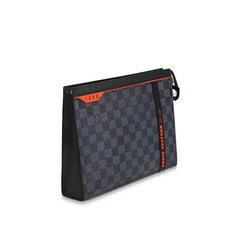 LV Pochette Voyage MM Damier Cobalt Canvas Race