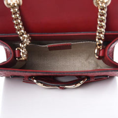 Gucci Emily Mini Micro Guccissima Bag Red