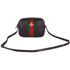 Gucci Leather Shoulder Bag Bee