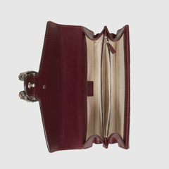 Gucci Dionysus Small Shoulder Bag Burgundy Leather