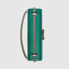 Gucci Dionysus Small Shoulder Bag Green Leather
