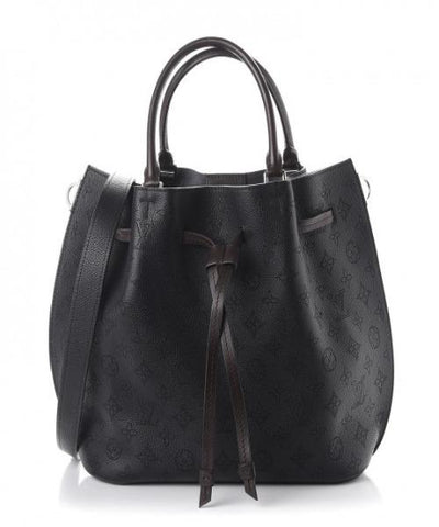 LV Girolata Handbag Mahina Noir