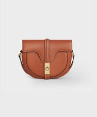 Celine Small Besace 16 Bag In Natural Calfskin Tan