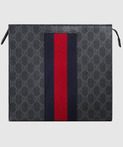 Gucci GG Black Pouch GG Supreme