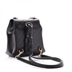 Gucci Padlock GG Signature Backpack Black