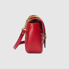 Gucci GG Marmont Small Shoulder Bag Red