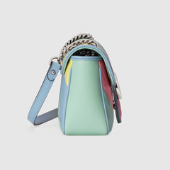 Gucci GG Marmont Small Shoulder Bag Multicolored Pastel