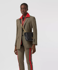 Burberry Medium Quilted Lambskin Lola Bag Black