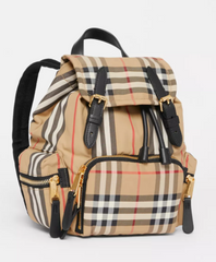 Burberry The Small Rucksack in Vintage Checkers