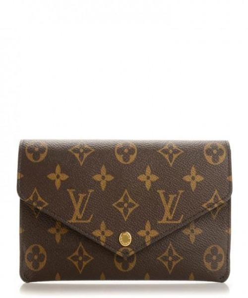 LV Jeanne Wallet Monogram Rose Ballerine Pink