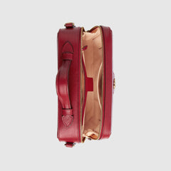 Gucci Ophidia GG Flora Small Shoulder Bag Red