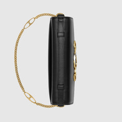 Gucci Zumi Black Smooth Leather Mini Bag