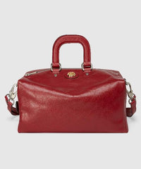 Gucci Soft Leather Backpack Red