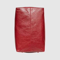 Gucci Soft Leather Backpack Red