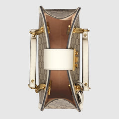 Gucci Padlock Small Shoulder Bag White