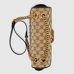 Gucci GG Marmont Small Shoulder Bag GG Canvas