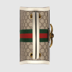 Gucci Queen Margaret GG Small Top Handle Bag White