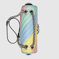 Gucci GG Marmont Small Shoulder Bag Multicolored Pastel