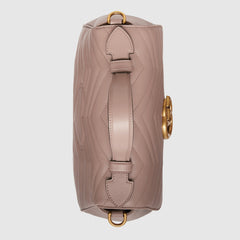 Gucci GG Marmont Small Top Handle Bag Dusty Pink Matelasé