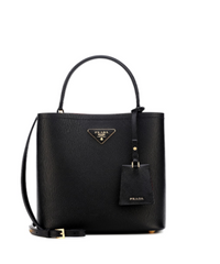 Prada Panier Small Saffiano Bag Black/Red