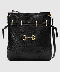 Gucci 1955 Horsebit Messenger Bag Black