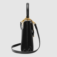 Gucci Sylvie 1969 Small Top Handle Bag Black