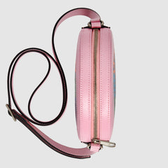 Gucci GG Psychedelic Round Shoulder Bag Pink