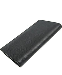 LV Circle signature Brazza Wallet Epi Leather Noir